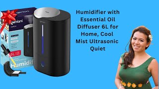 Transform Your Space Top Fill Humidifier amp Essential Oil Diffuser for Home amp Large Rooms Review [upl. by Woodberry24]