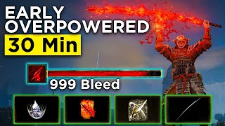 Best Elden Ring Bleed Build you can achieve EARLY [upl. by Mora]