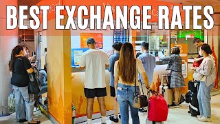 ✅ BANGKOK Suvarnabhumi AIRPORT Best MONEY CHANGERS with Exact Location and Rate Comparison [upl. by Mientao575]