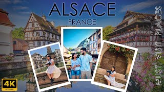 Top things to do in Alsace  Fairytale town of France  France  4K [upl. by Andres924]