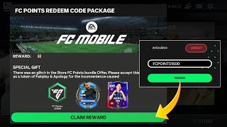 FC POINTS GLITCH COMPENSATION GIFT PACKAGE IS FINALLY HERE 😱🎁 REDEEM THIS CODE BEFORE ITS LATE ⏳❌ [upl. by Alverson]