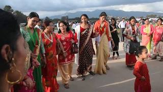 Deuda Dance in Gaura Festival GorakhbhumiNewscom [upl. by Ledah]