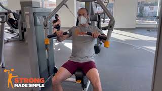 Precor Converging Chest Press [upl. by Anyala]