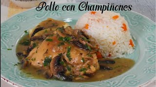 POLLO CON CHAMPIÑONES [upl. by Schwing]