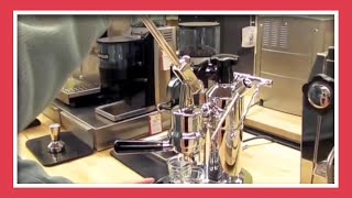 Learning to Use a La Pavoni Manual Espresso Machine [upl. by Laurie]