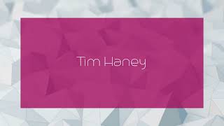 Tim Haney  appearance [upl. by Medwin]