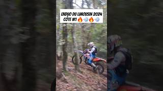 ENDUO DU LIMOUSIN 2024 CÔTE 1 🔥💨 moto enduro motoenduro endurolife shorts [upl. by Drahnreb]