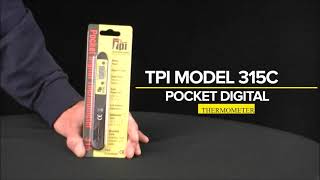 TPI 315C Pocket Digital Thermometer [upl. by Palgrave116]