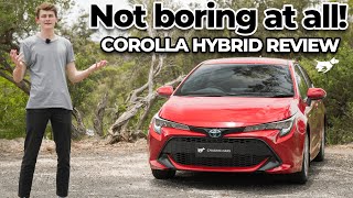 Toyota Corolla hybrid 2022 review  good to drive and very fuel efficient  Chasing Cars [upl. by Mark]