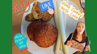 Rote Linsen Bratlinge HighCarb  Low Fat vegan [upl. by Carlita]