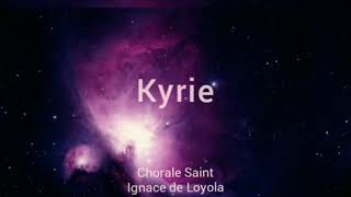 KYRIE Chorale Saint Ignace de Loyola  CSIL Bujumbura  Burundi Lyrics [upl. by Annovahs491]