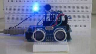 HCSR04 Ultrasonic Module  Distance Sensor Arduino Project [upl. by Gridley]