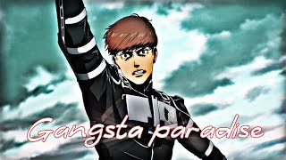 Floch Forster AMVEDIT  Gangsta Paradise Attack on Titan  Alight motion [upl. by Adnale]