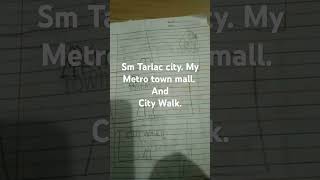 Sm Tarlac city Metro town mall at citywalk [upl. by Aisek]