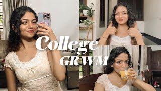 College Get ready with me🧸🩰  Hansika Krishna [upl. by Siletotsira467]