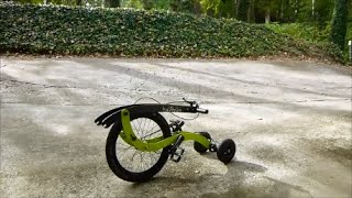 Halfbike  Portability Folding and Unfolding [upl. by Alenas]