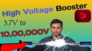 High Voltage Generator  37V to 1000000V Booster [upl. by Ahsenat]