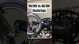 5034 Vs 4630 ChainringNot AbsoluteBlack BikinGreen shorts [upl. by Erdied]