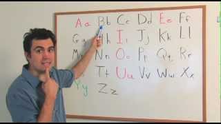 The English Alphabet ABC  Learn English Speak English [upl. by Hara476]