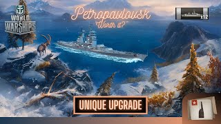 World of Warships  Petropavlovsk Unique Upgrade Worth It [upl. by Eenram383]