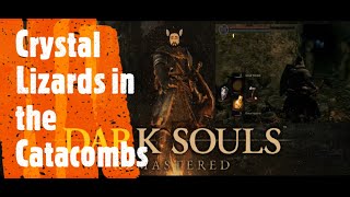 Dark Souls Remastered Crystal Lizards in the Catacombs [upl. by Rheta159]