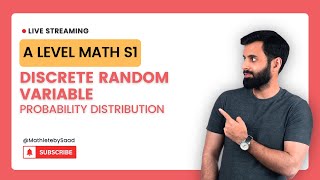 A LEVEL MATH  Probability and Statistics S1  Discrete Random Variable Probability Distribution [upl. by Repsihw]