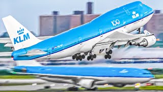 3 HRs Watching Airplanes Aircraft Identification  Amsterdam Airport Plane Spotting AMSEHAM [upl. by Lletniuq]