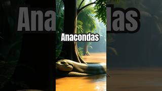 Selva Amazónica anaconda selvaamazónica culebra animalessalvajes brasil animalesraros víbora [upl. by Aonian]