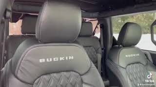 Custom Ford Bronco Seat Covers  Katzkin Leather Seats [upl. by Em369]