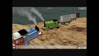 Thomas the Tank DOES IT AGAIN Trainz 2006 [upl. by Atiek]