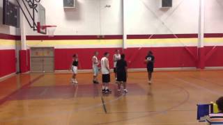 No mercy in 3 on 3 basketball Men vs Women [upl. by Ardekal634]