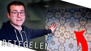 Keuken achterwand betegelen  Klussen met Davey Raaijmakers [upl. by Lexerd5]