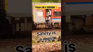 Train Safety First train safety shorts ytshorts alptraining railway alplife indianrailways [upl. by Phoebe]