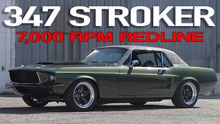 Garage Built 67 Mustang Coupe with HIGH REVS 7000RPM 4K [upl. by Kerby]