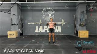 CROSSFIT WOD training 021024 [upl. by Airpal]