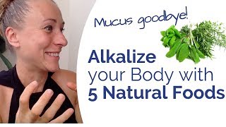 5 Best ALKALIZING Foods to Eat Daily [upl. by Avrenim]