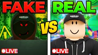 I Made The First REAL 247 Free Robux Live Stream [upl. by Emlynne]