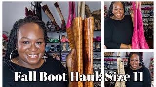 Fall Boot Haul Size 11 [upl. by Icyak]