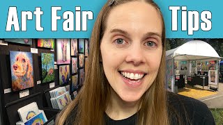 Art Fair Tips  5 Things I Wish I Knew as a BEGINNER [upl. by Atal]