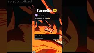 So you noticed me hud🔥😈 naruto anime narutoshippuden [upl. by Airbmat247]