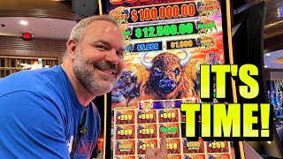 The BIGGEST Major Jackpot On Buffalo Link [upl. by Noletta]