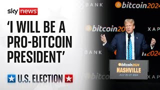 Donald Trumps Bitcoin conference speech in full [upl. by Nuzzi]