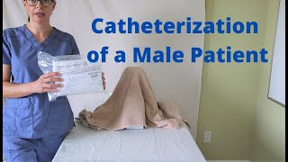 Catheterization of a Male Patient [upl. by Enelaj]