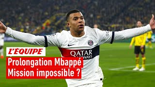 PSG  La prolongation de Mbappé relèvetelle de limpossible [upl. by Llewsor]