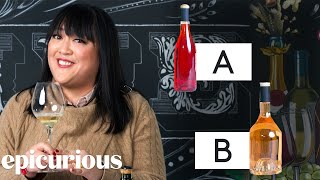 Wine Expert Guesses Cheap vs Expensive Wine  Price Points  Epicurious [upl. by Einolem]