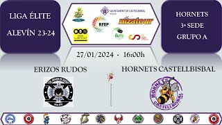 ERIZOS RUDOS ​VS​ HORNETS CASTELLBISBAL [upl. by Decima836]