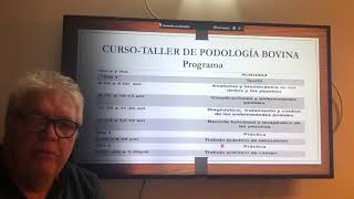 Curso de Podologia Bovina Programaciòn II [upl. by Nehcterg]