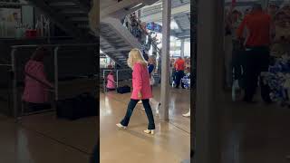 Dallas Cowboys Cheerleaders Enter ATampT Stadium [upl. by Nahum42]