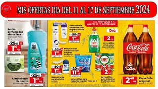 🆕  Ofertas Supermercado DIA  Catálogo DIA 11 septiembre 2024  Folleto DIA del 11 septiembre 2024 [upl. by Obla]