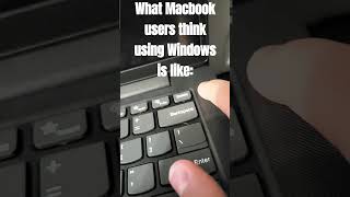 What Macbook users think using Windows is like shorts trending windows Credit to Ayazamtech [upl. by Kuska]